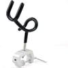 DB TAC 2 Pack Heavy Duty Fishing Rod Pole Rest Universal Boat Dock Clamp On Grip Holder view 4
