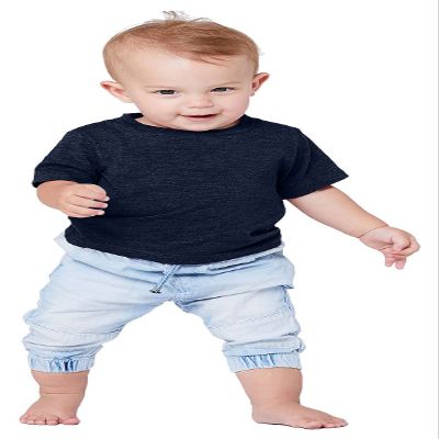 Bella + Canvas Infant Jersey Short Sleeve T-Shirt 6-12MOS NAVY