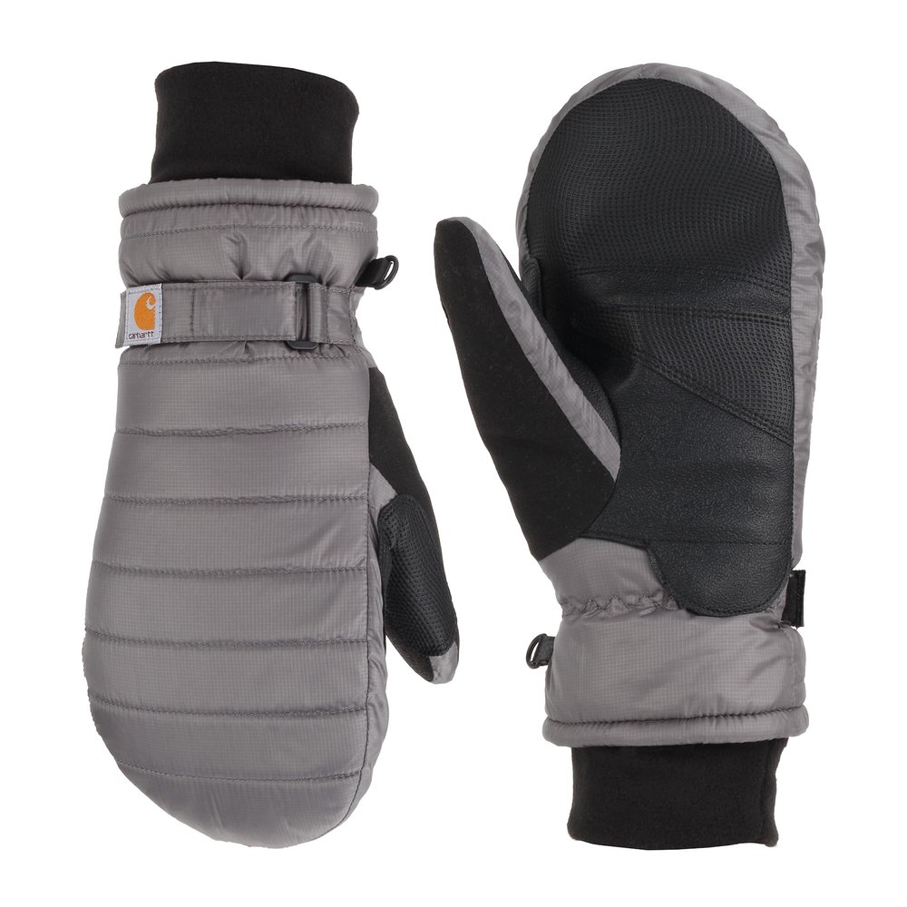 Carhartt Women's Quilts Insulated Mitten, Charcoal, Small