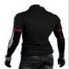Jueshanzj Mens Cotton Polo Shirt Short Sleeve Button Down Tee Black XX-Large view 2