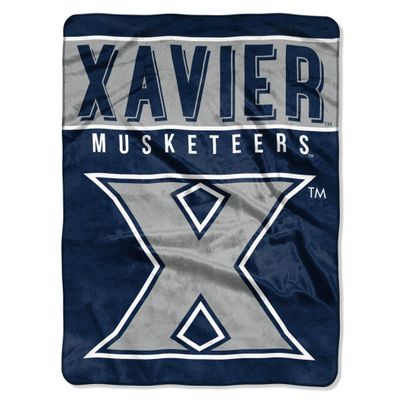 Northwest NCAA Xavier Musketeers Raschel Throw Blanket, 60" x 80", Basic