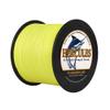 HERCULES Braided Fishing Line 2000m 2187yds 6lbs-100lbs Pe Superline 4 Strands (Fluorescent Yellow 70lb/31.8kg 0.44mm) view 1