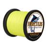 HERCULES Braided Fishing Line 2000m 2187yds 6lbs-100lbs Pe Superline 4 Strands (Fluorescent Yellow 20lb/9.1kg 0.20mm) view 1