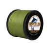 HERCULES Braided Fishing Line 2000m 2187yds 6lbs-100lbs Pe Superline 4 Strands (Army Green 90lb/40.8kg 0.50mm) view 1