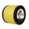 HERCULES Braided Fishing Line 2000m 2187yds 6lbs-100lbs Pe Superline 4 Strands (Yellow 90lb/40.8kg 0.50mm) view 1