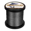 HERCULES Braided Fishing Line 2000m 2187yds 6lbs-100lbs Pe Superline 4 Strands (Grey 20lb/9.1kg 0.20mm) view 4