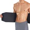 Bracoo Waist Trimmer Sweat Band for Women & Men, Sauna Belt for Lower Belly Fat, Adjustable Stomach Wrap for Workout & Core Support, SE22 Black view 4