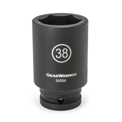 GEARWRENCH 3/4" Drive 6 Point Deep Impact Metric Socket 43mm - 84996