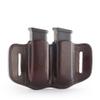 1791 Gunleather 2.2 Mag Holster - Double Mag Pouch for Double Stack Magazines, OWB Magazine Pouch for Belts view 1