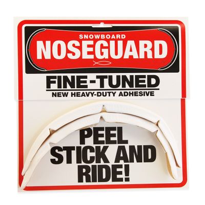 SurfCo - Snowboard Nose Guard Twin Pack in White
