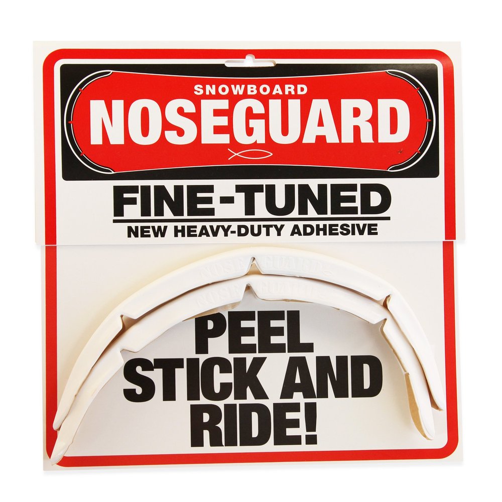 SurfCo - Snowboard Nose Guard Twin Pack in White