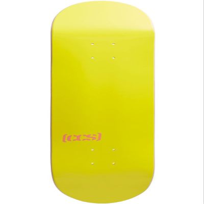 [CCS] Logo Skateboard Deck Yellow 8.25"