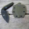 Valhalla Custom Kydex Sheath Ka-Bar TDI Large 1482 OD Green 2 pc view 3