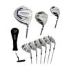 AGXGOLF Men's XS Wide Sole Edition Complete Golf Set w/460 Driver +5 Wood + 4 Hybrid + 5-9 Irons + Pitching Wedge + Sand Wedge: Regular Flex; Regular Length; Right Hand: USA Built!