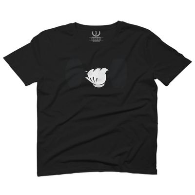 0079. Workout weigthLifting Fitness Cartoon Glove Dumbells Gym Lifting Lift Graphic for Men T Shirt (Black 2X-Large)