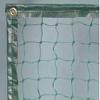 HarTru Tennis Court 10' x 60' Divider Curtain Hemmed/Grommeted, BLACK, with Lead Rope view 1