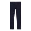 French Toast Girls' Little Skinny Distressed Twill Pant, Navy, 4 view 1