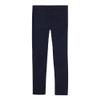 French Toast Girls' Little Skinny Distressed Twill Pant, Navy, 4 view 2