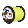 HERCULES Super Cast 1000M 1094 Yards Braided Fishing Line 70 LB Test for Saltwater Freshwater PE Braid Fish Lines Superline 8 Strands - Fluorescent Yellow, 70LB (31.8KG), 0.44MM view 1