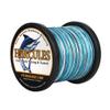 HERCULES Super Cast 1000M 1094 Yards Braided Fishing Line 70 LB Test for Saltwater Freshwater PE Braid Fish Lines Superline 8 Strands - Blue Camo, 70LB (31.8KG), 0.44MM view 1