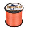 HERCULES Super Cast 1000M 1094 Yards Braided Fishing Line 20 LB Test for Saltwater Freshwater PE Braid Fish Lines Superline 8 Strands - Orange, 20LB (9.1KG), 0.20MM view 4