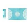 yogadesignlab | The Hand Towel | Premium Non Slip Hand Towel | Designed in Bali | Colorful Eco Printed + Quick Dry + Soft | Hot Yoga, Bikram, Ashtanga, Sport, Barre, Travel (Mandala Turquoise) view 1