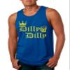 ALLNTRENDS Men's Tank Top Dilly Dilly Trendy Drinking Shirt Cool Beer Top (M, Royal Blue) view 1