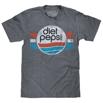 Diet Pepsi | Soft Touch Tee- XL Graphite Heather