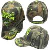 AES Perfect Catch Bass Fishing Camouflage Camo Embroidered Cap Hat 923A view 1