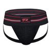 Freebily Men's Athletic Supporter Underwear Jock Strap Sports Jockstraps Underwear Black Large(Waist:32.0-47.0"/82-120cm) view 1
