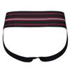 Freebily Men's Athletic Supporter Underwear Jock Strap Sports Jockstraps Underwear Black Large(Waist:32.0-47.0"/82-120cm) view 2