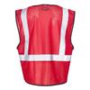 ML Kishigo Enhanced Visibility Non-ANSI Vest 2XL/3XL Red - B122 view 2