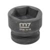 M7 1/2" Drive Impact Socket Set Stubby 11-Piece with 6-Point Head SAE (MA42011S) view 2