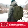 Ever Ready First Aid Tactical Assault Pack - First Aid Rucksack - 18" Military MOLLE Backpack (Olive Drab) view 3