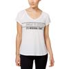 Ideology Womens Wedding Time Bridal Fitness T-Shirt White M view 1