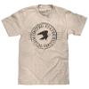 Tee Luv USPS Eagle Postmark Shirt - Premium Tri-Blend United States Postal Service Mail Shirt (Oatmeal Heather) (XXL) view 1