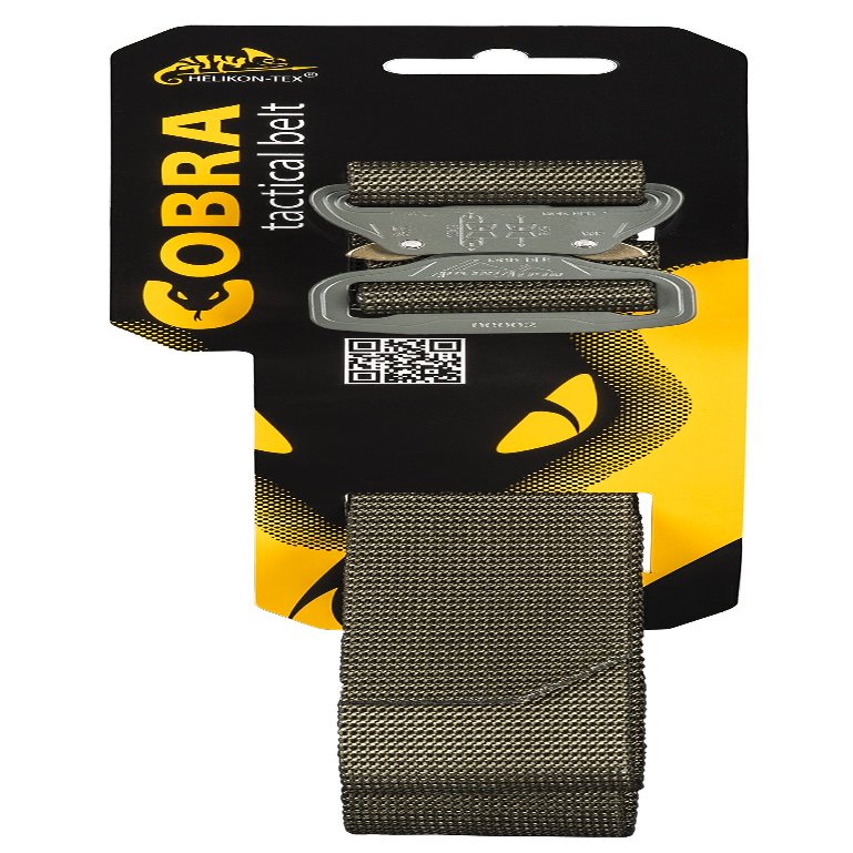 Helikon-Tex Urban Line, Cobra Tactical Belt FC45 Olive Green, Up to 52 Pants Size / 63" Belt Length