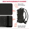 Ever Ready First Aid Tactical Assault Pack - First Aid Rucksack - 18" Military MOLLE Backpack (Black) view 2