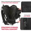 Ever Ready First Aid Tactical Assault Pack - First Aid Rucksack - 18" Military MOLLE Backpack (Black) view 4