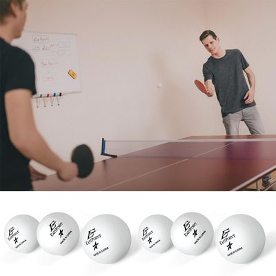 ATB 6 Pc 40mm One Star Ping Pong Table Tennis Balls White Practice Game Training Fun