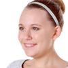 Hipsy Adjustable No Slip Xflex & Grey Volleyball Headbands for Women Gift Packs view 3