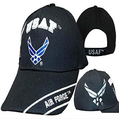 Air Force USAF Wings Shadow Stripe Embroidered Cap Hat 603TB
