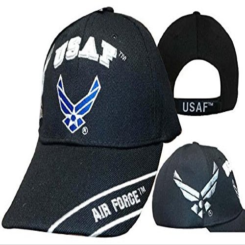 Air Force USAF Wings Shadow Stripe Embroidered Cap Hat 603TB