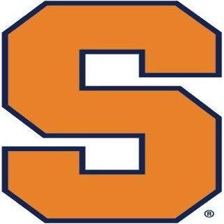3 Inch Syracuse Orange S Logo w/Blue Outline University SU Removable Wall Decal Sticker Art NCAA Home Room Decor 2.5 by 3 Inches