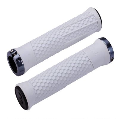 BBB Cycling BHG-95 Python Handlebar Grips for Mountain and Road Bikes (White)