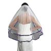 DINGZAN Muddy Camo and Tulle Wedding Veils Bridal Accessories Veil (Black) view 2