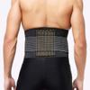Xemz Breathable Lower Support Belt, Mesh Panels Back Brace Adjustable Wrap, Stabilizing Lumbar for Back Pain, Herniated Disc Great for Walking, Lifting, Posture, Gym - Men & Women (M) view 1