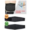 Xemz Breathable Lower Support Belt, Mesh Panels Back Brace Adjustable Wrap, Stabilizing Lumbar for Back Pain, Herniated Disc Great for Walking, Lifting, Posture, Gym - Men & Women (M) view 3