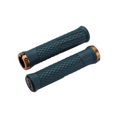 BBB Cycling BHG-95 Python Handlebar Grips for Mountain and Road Bikes (Moss Green)