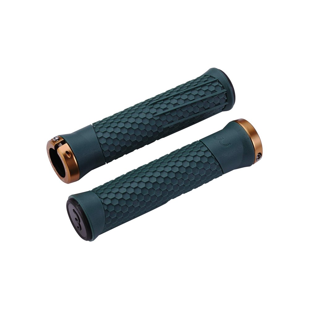BBB Cycling BHG-95 Python Handlebar Grips for Mountain and Road Bikes (Moss Green)